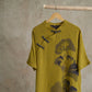 Ginkgo Leaf Print Cotton Cheongsam Nightgown - image 1