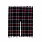 Classic Plaid Tassel Shawl Cape - image 2