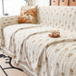 Striped Floral Chenille Sofa Throw Blanket - image 4