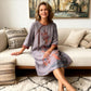 Cherry Blossom Inspired Cotton Gauze Nightdress - image 2