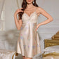 Floral Print Lace Nightgown Robe - image 3