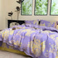 Luxurious Peony Cotton Gauze Bedding Set(4PCS) - image 2