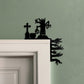 Halloween Graveyard Door Corner Halloween Decor - image 0