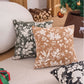 Floral Leaf Throw Pillow with Insert - image 1