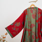 Ginkgo Leaf Organic Cotton Kimono Robe - image 12
