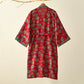 Plum Blossom Cotton Gauze Kimono Robe - image 3