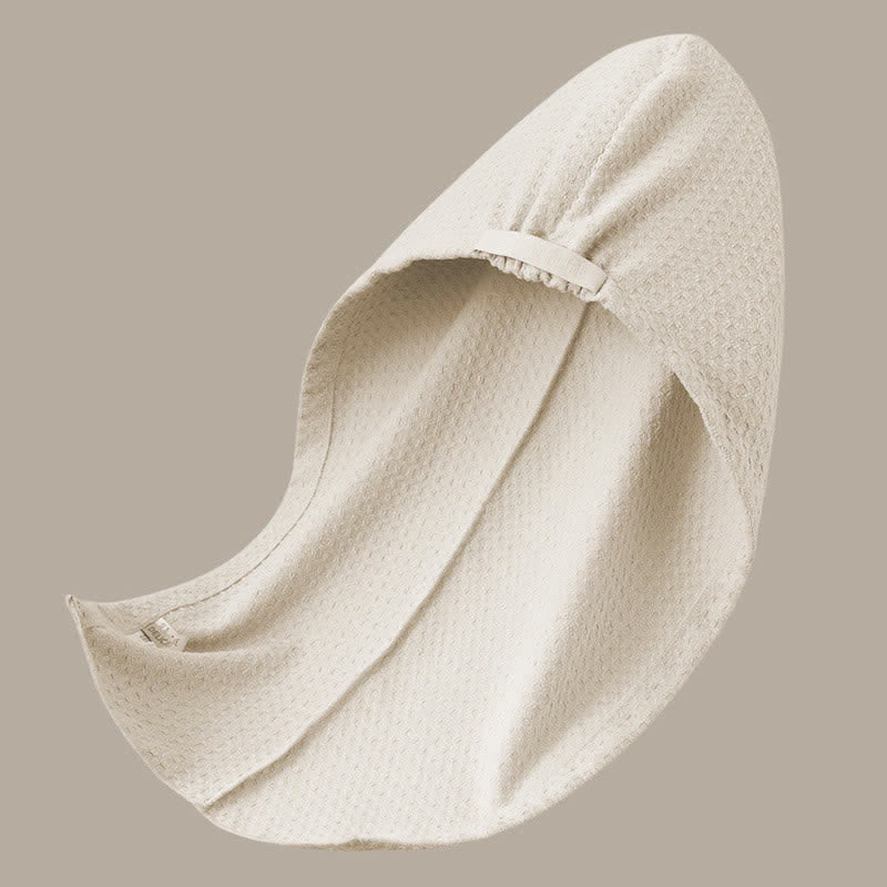 Waffle Absorbent Hair Drying Towel Wrap - image 5
