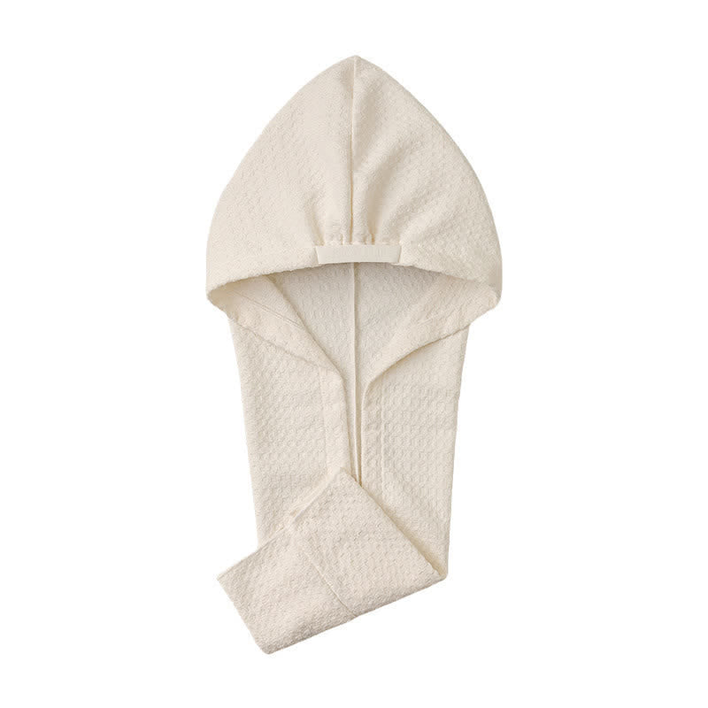 Waffle Absorbent Hair Drying Towel Wrap - image 9