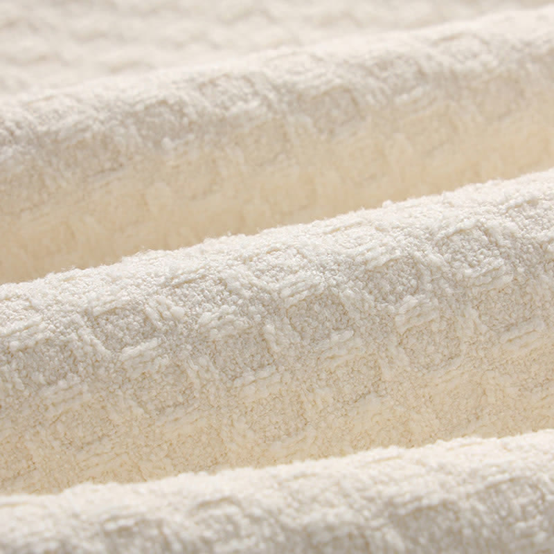 Waffle Absorbent Hair Drying Towel Wrap - image 7