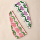 Yarn-dyed Tulip Cotton Hair Towel Wrap - image 6