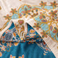 Exotic Vintage Floral Cotton Gauze Quilt - image 5