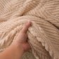 Wavy Striped Jacquard Sherpa Plush Blanket - image 2