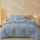Waffle Jacquard Warm Plush Blanket - image 1
