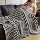 Timeless Style Striped Jacquard Blanket - image 7