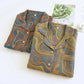 Artistic abstract Cotton Pajama Set - image 0