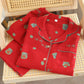 Lucky Persimmon Cotton Pajama Set - image 2