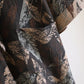Leaf Jacquard Cotton Kimono Bathrobe - image 8
