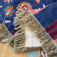 Rustic Blue Floral Cotton Gauze Quilt - image 4