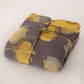 Natural Ginkgo Leaf Cotton Sheet Coverlet - Grey - 2PCS Pillowcases - 19" x 29" - image 5