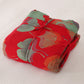 Natural Ginkgo Leaf Cotton Sheet Coverlet - Red - 2PCS Pillowcases - 19" x 29" - image 5