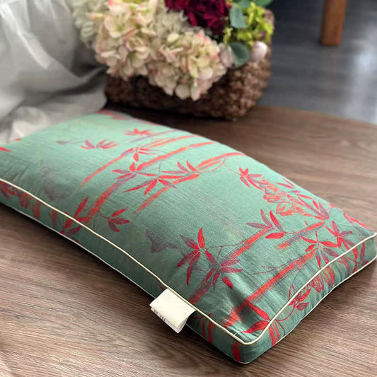 Bamboo Inspired Cotton Gauze Pillowcase - Green - 13" x 23" - image 0