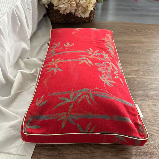 Bamboo Inspired Cotton Gauze Pillowcase - Red - 13" x 23" - image 1