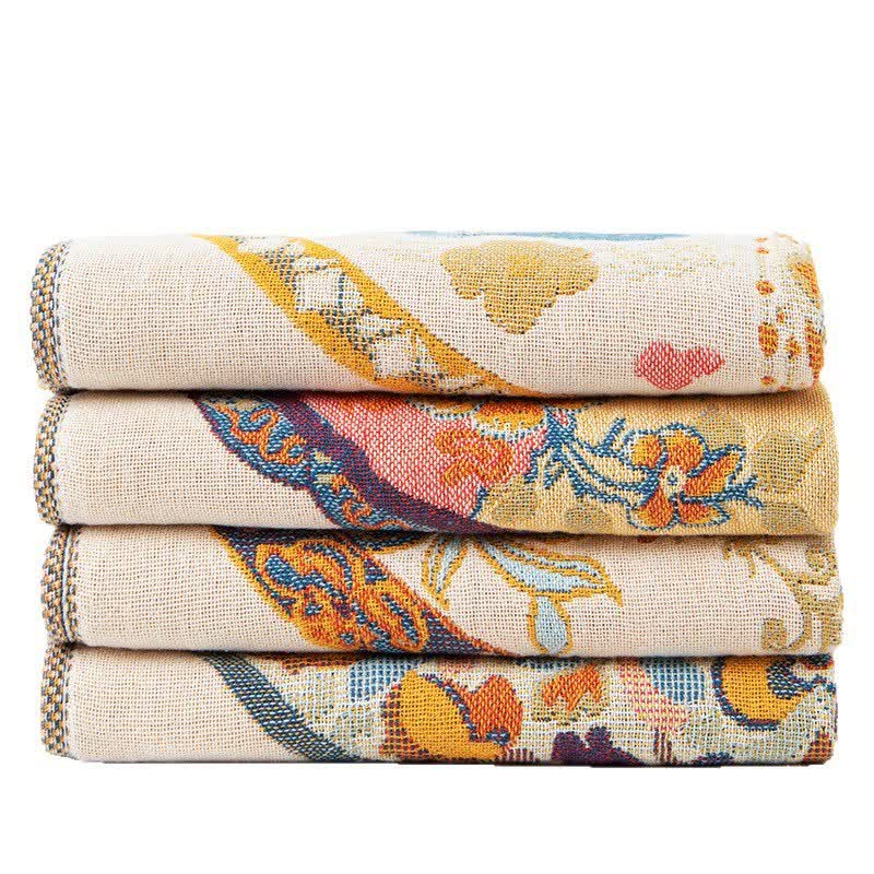 Vintage Floral Cotton Kitchen Absorbent Towel - image 3