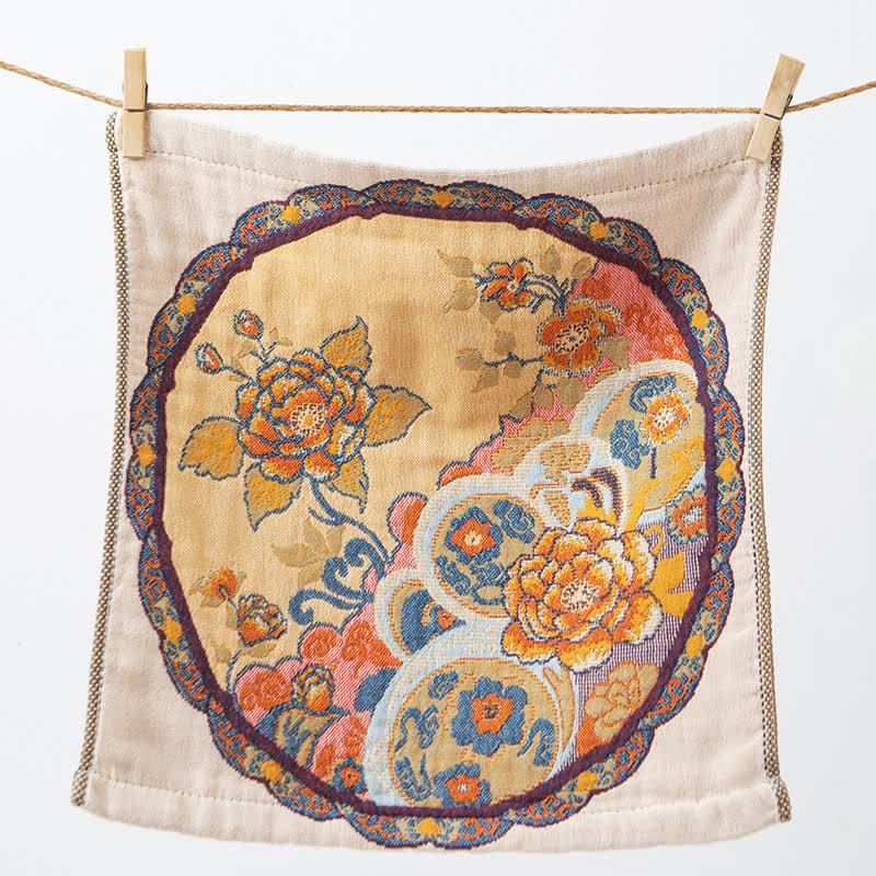 Vintage Floral Cotton Kitchen Absorbent Towel - image 4