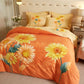 Sunflower Brushed Cotton Reversible Bedding(4PCS) - image 1