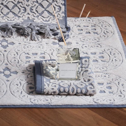 Persian Pure Cotton Bath Towel Set (4-Pack) - Hand - 13" x 13" - image 8