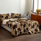 Rose Plush Fitted Sheet Blanket - image 4