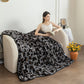 Art Butterfly Plush Fitted Sheet Blanket - image 4