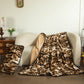 Tiger Stripe Plush Fitted Sheet Blanket - image 1