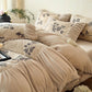 Romantic Rose Plush Warm Bedding Set - image 1