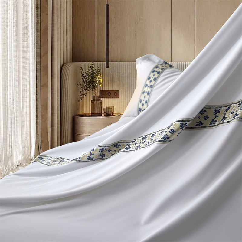 Simple Mediterranean Style Duvet Cover Set(3PCS) - image 6