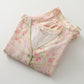 Pink Rose Cotton Gauze Loungewear Set - image 3