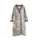 Rustic Floral Loose V-Neck Nightdress - image 3