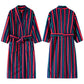 Color Block Striped Plush Robe - image 3