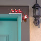 Halloween Santa & Reindeer Door Corner Decoration - image 6