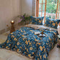 Ownkoti Vibrant Floral Bird Tassel Cotton Quilt - image 1
