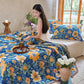 Ownkoti Bright Daisy Cotton Gauze Tassel Quilt - image 3