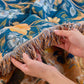 Ownkoti Vibrant Floral Bird Tassel Cotton Quilt - image 11