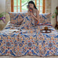 Ownkoti Vintage Bird Cotton Gauze Tassel Quilt - image 5