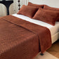Ownkoti Solid Color Grid Quilted Coverlet - image 19