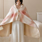 Cozy Hooded Wearable Shawl Blanket - Pink - 33" x 55" - image 21