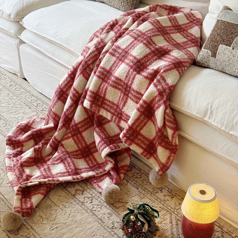 Christmas Plaid Double-Sided Blanket - image 10