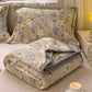 Ownkoti Elegant Floral Plush Throw Blanket - image 3