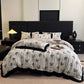 Ownkoti Butterfly Ruffled Plush Bedding Set(4PCS) - image 1