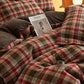 Classic Plaid Cozy Thick Bedding Set (4PCS)  - image 28