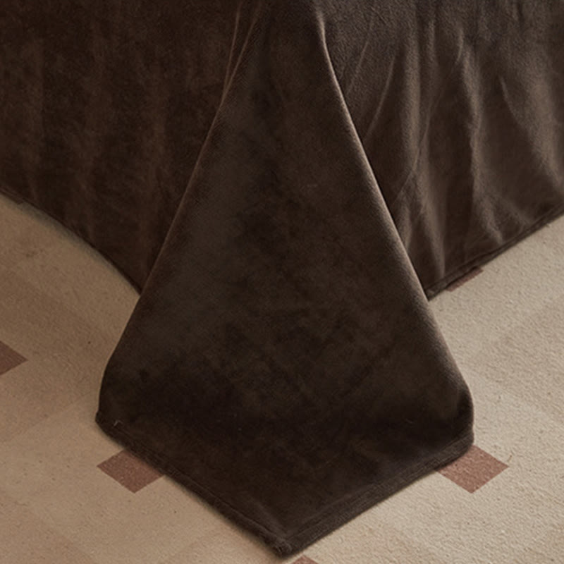 Classic Plaid Cozy Thick Bedding Set (4PCS)  - image 37